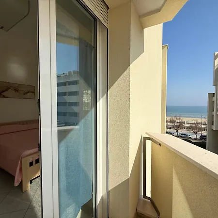 Se219 - Senigallia, Trilocale Con Splendida Terrazza Fronte Mare Apartmán