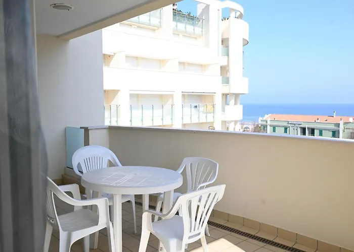 Se219 - Senigallia, Trilocale Con Splendida Terrazza Fronte Mare